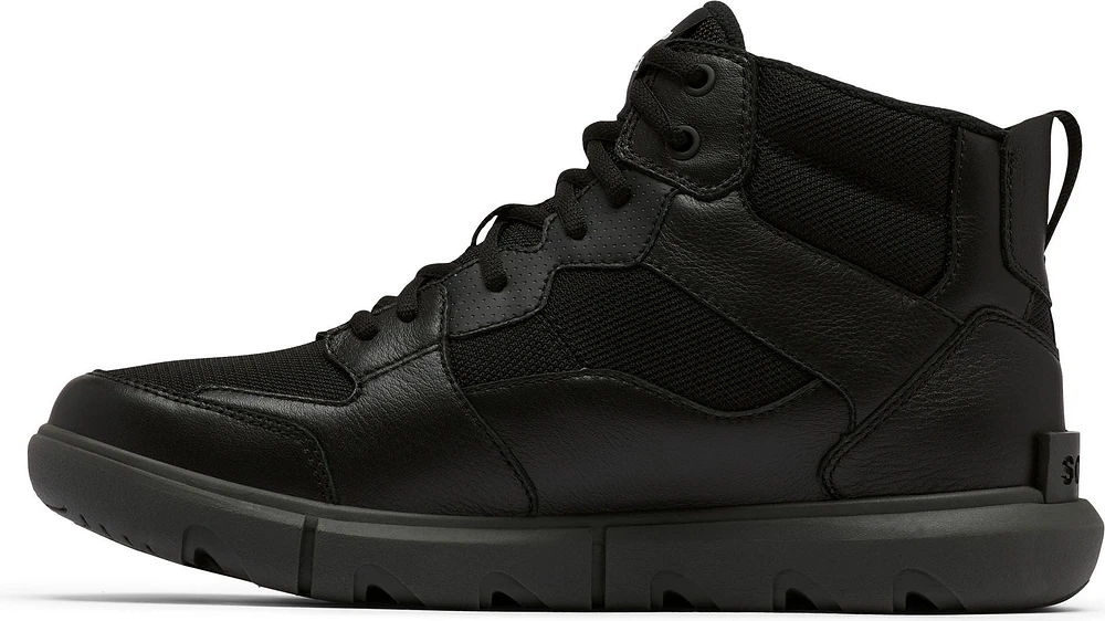 Explorer Next Sneaker Mid WP Black