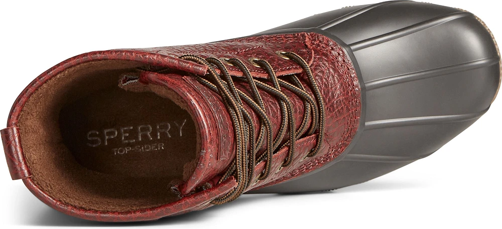 Saltwater Duck Boot Black & Amaretto