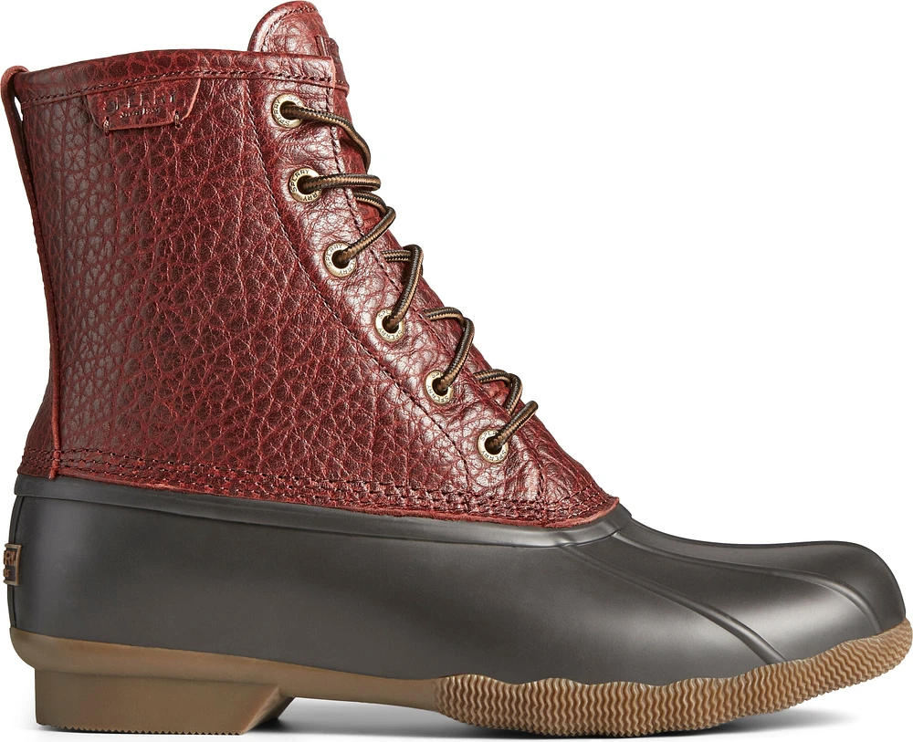 Saltwater Duck Boot Black & Amaretto