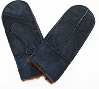 Shearling Mitt Navy