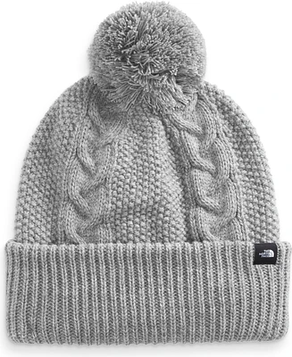 Women's Cable Minna Beanie TNF Light Grey Heather
