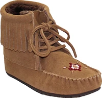 Short Laceup Oak Suede Boot