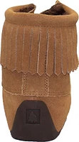Short Laceup Oak Suede Boot