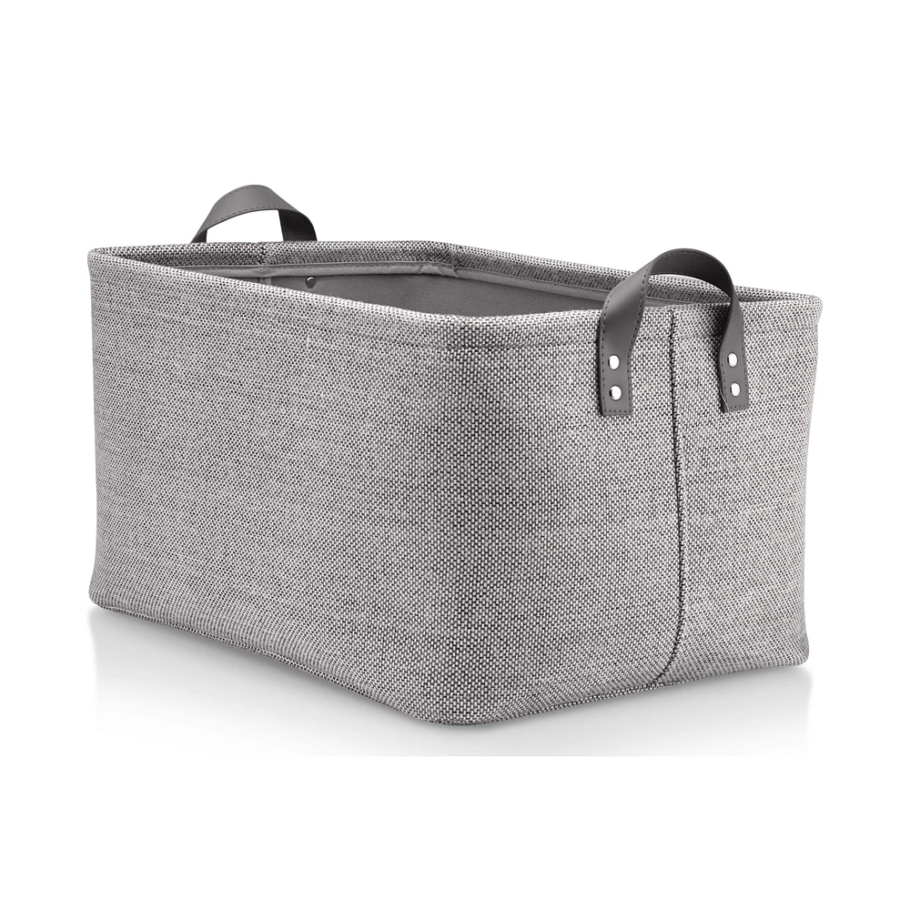 Grey Storage Basket with Handles
