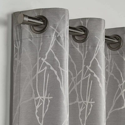 Grey Naldo Panel Curtain