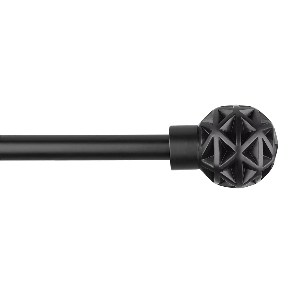 Geometric Curtain Rod Set