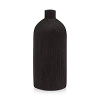 Textured Ceramic Bottle Vase