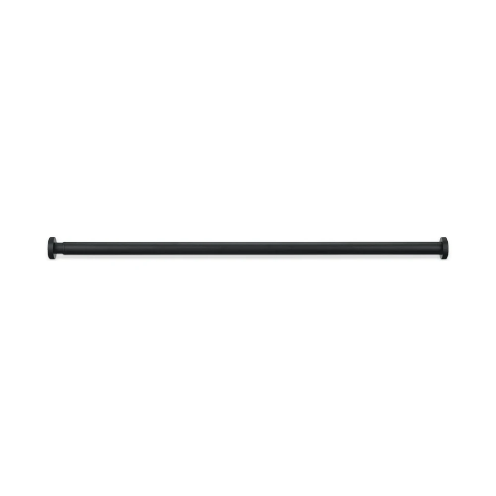 Black Curtain Tension Rod - Diameter 22/25 mm