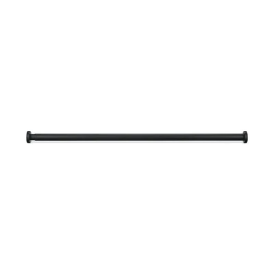 Black Curtain Tension Rod - Diameter 22/25 mm