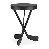 Hockey Sticks Side Table