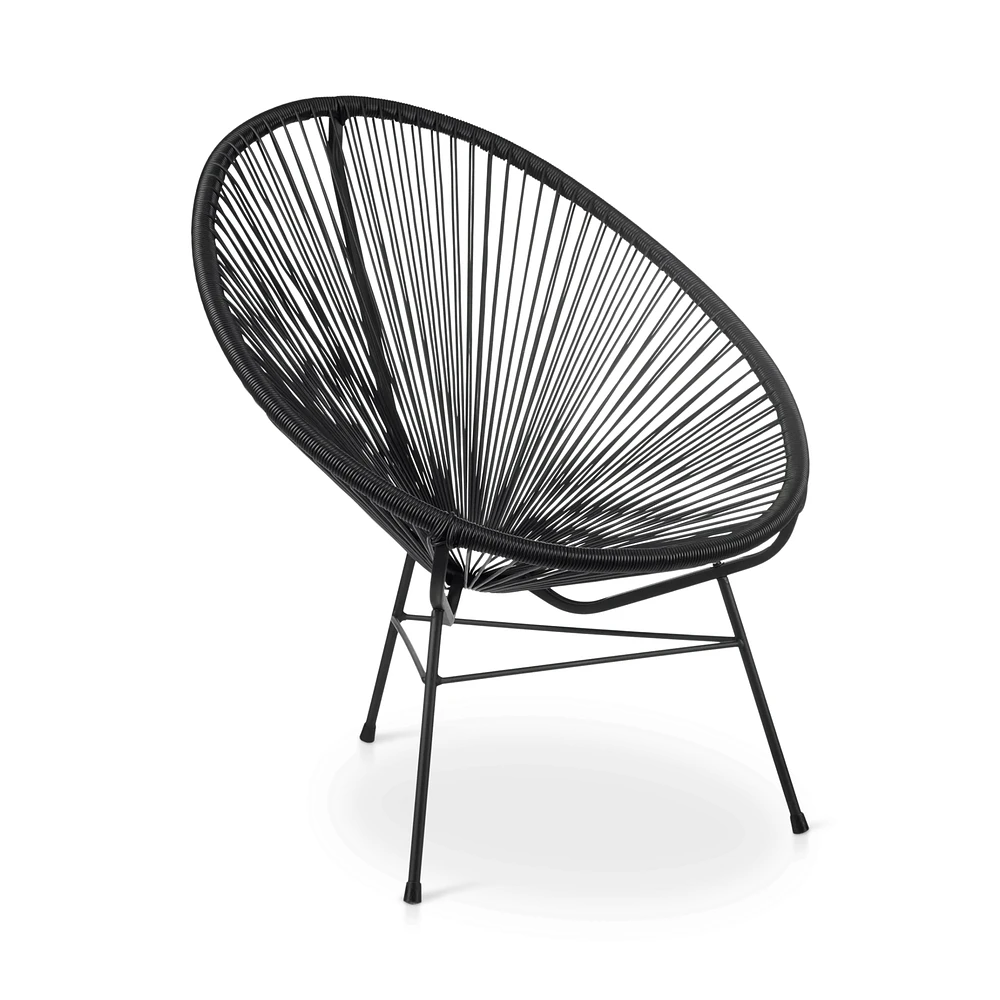 Black Acapulco Outdoor Chair