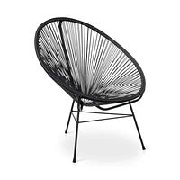 Black Acapulco Outdoor Chair
