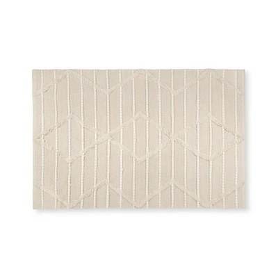 Off White Wiley Cotton Rug