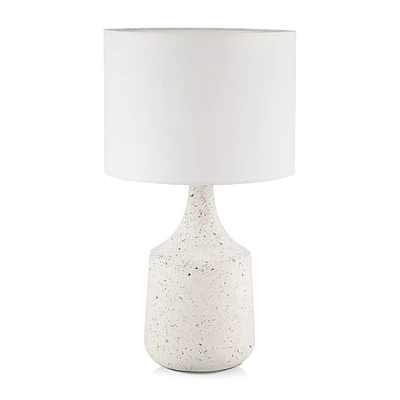 White Terrazo Table Lamp