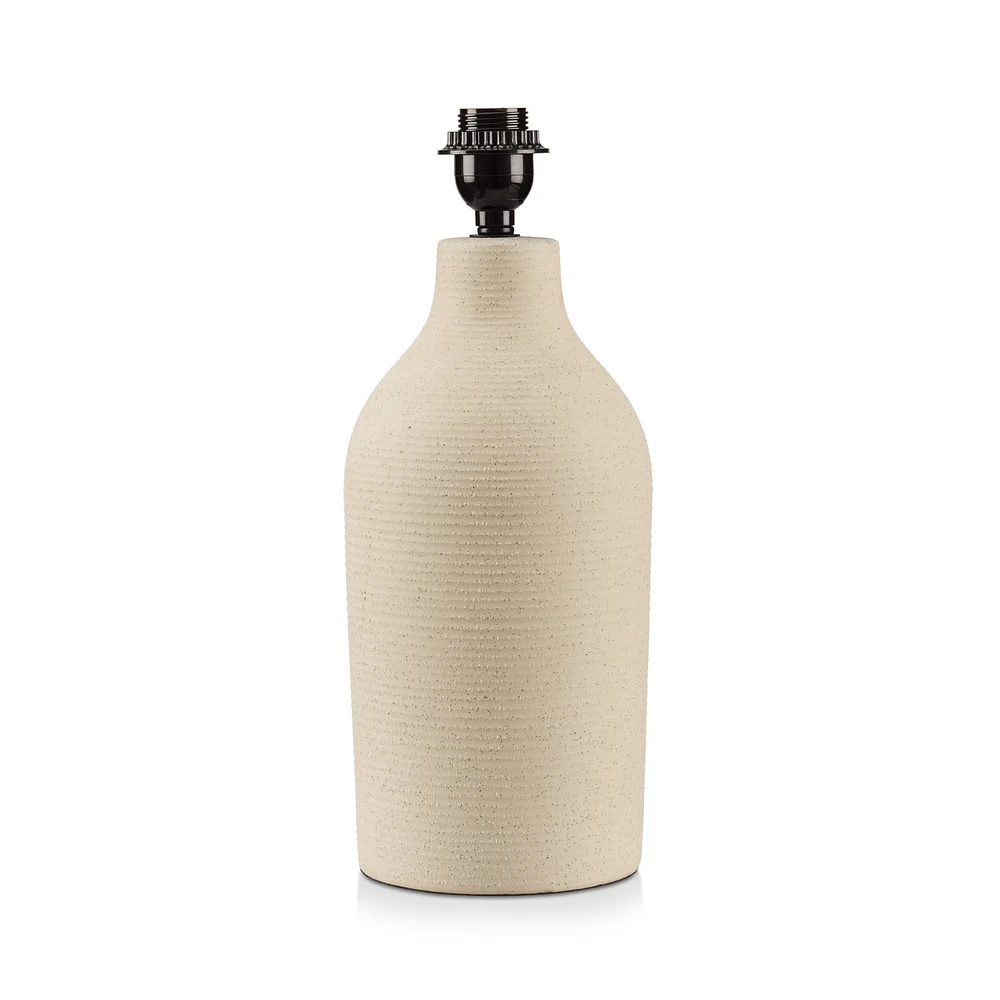 White Ceramic Lamp Base
