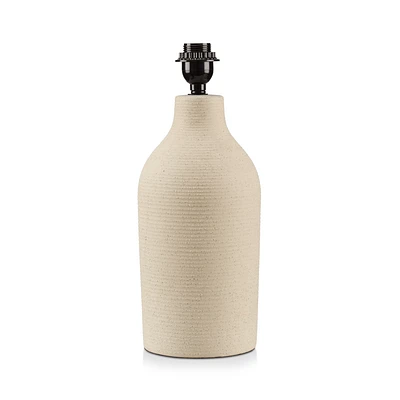 White Ceramic Lamp Base