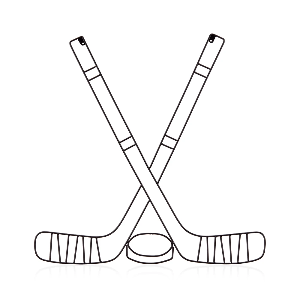 Metal Hockey Wall Art