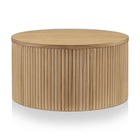 Natural Wood Coffee Table