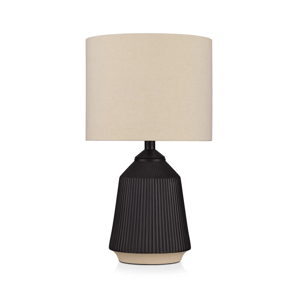 Black And White Ceramic Table Lamp