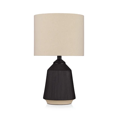 Black And White Ceramic Table Lamp