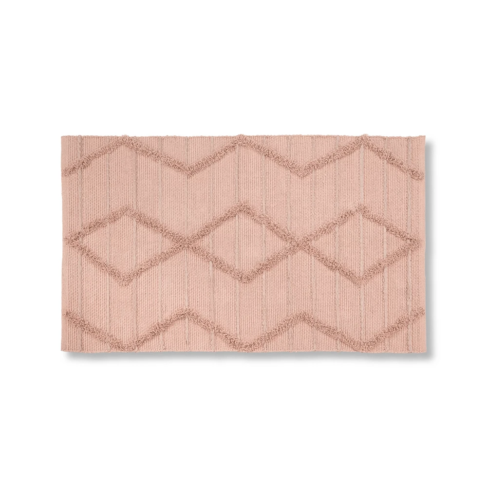 Pink Wiley Cotton Rug