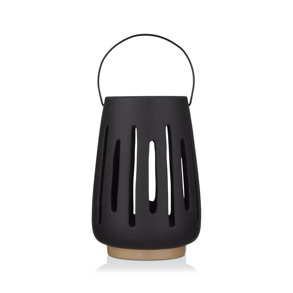 Ceramic Lantern Candle Holder
