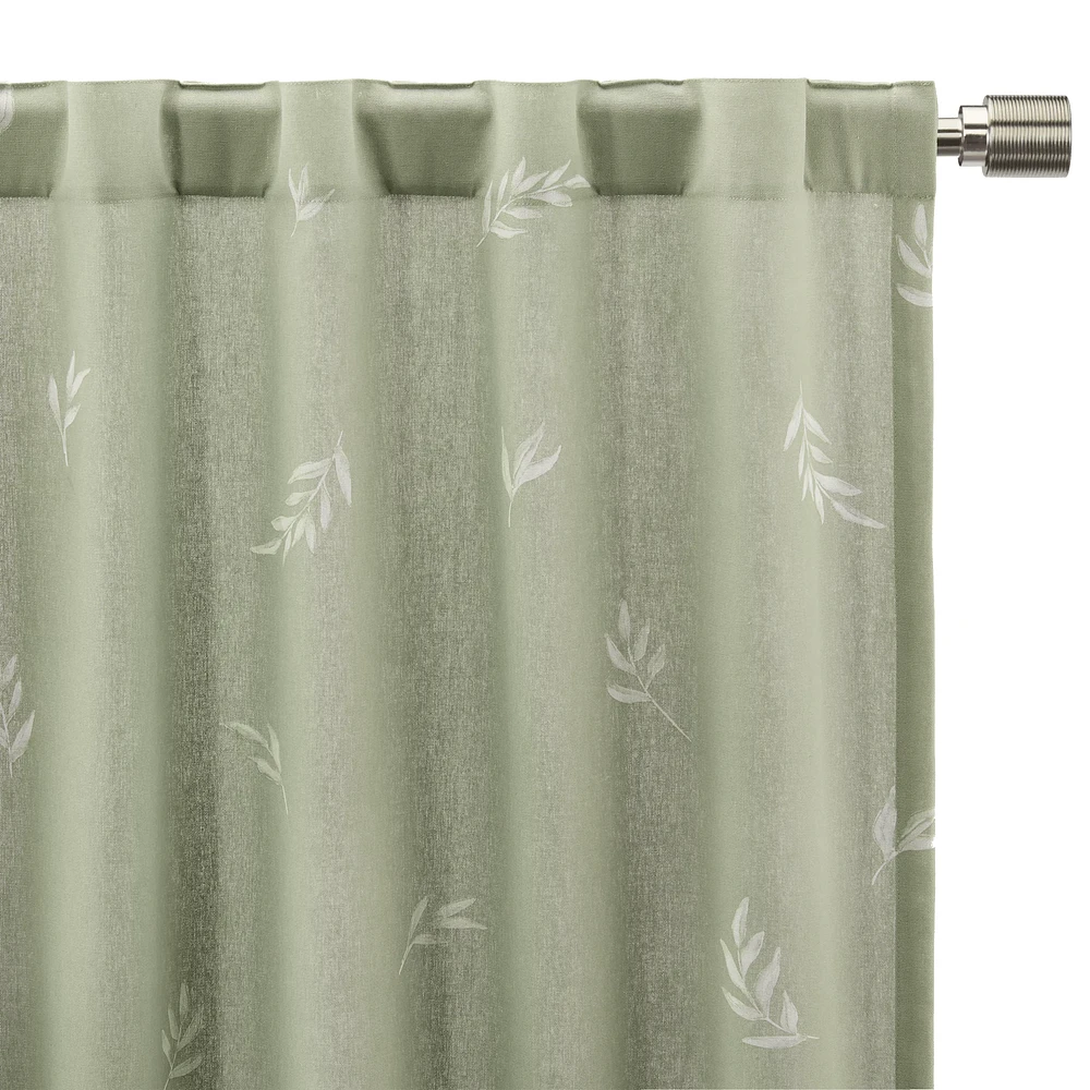 Verona Back-Tab/Rod-Pocket Curtain