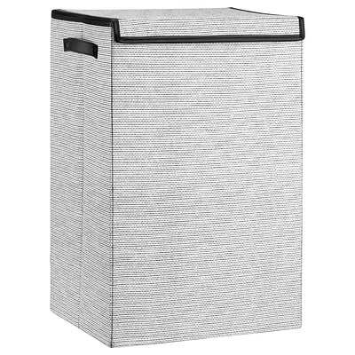 Black And White Foldable Hamper