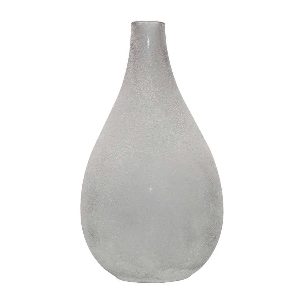Frosted Glass Table Vase