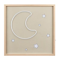Moon & Stars Neon Wall Art
