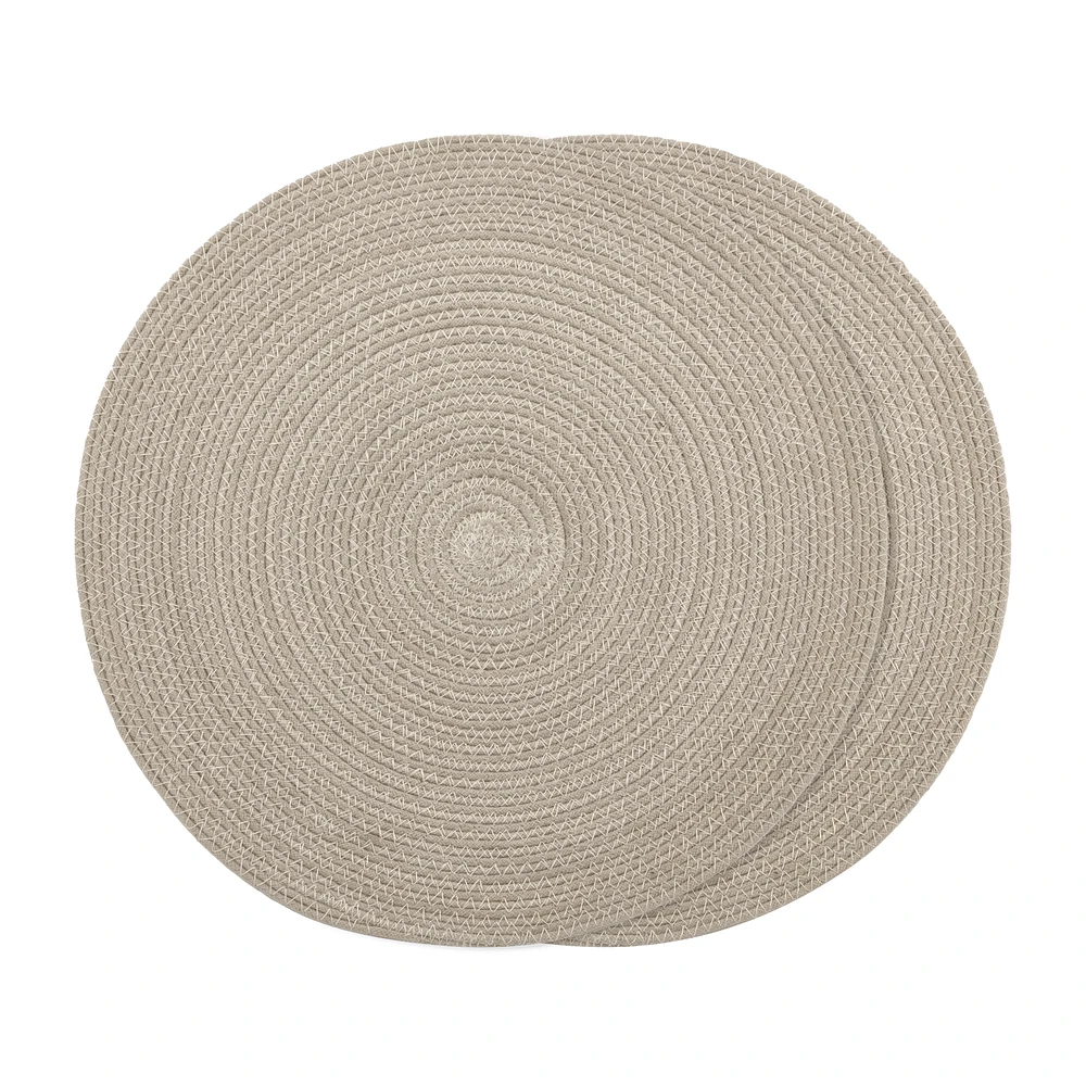 Set of 2 Round Placemats