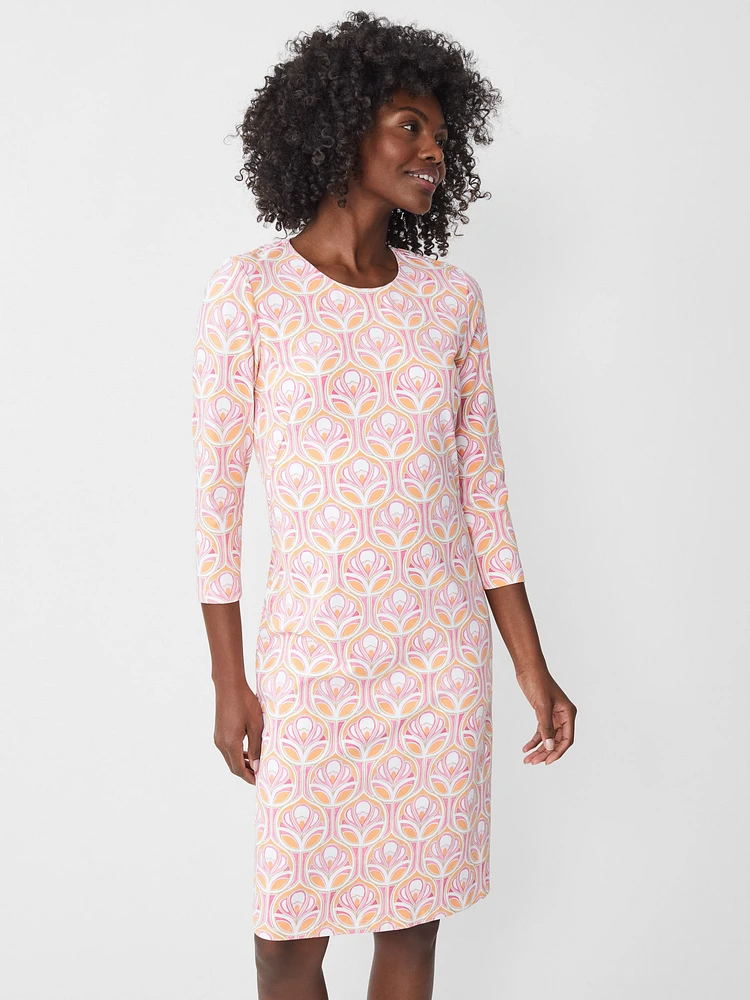 Sophia Dress Ogee Bloom