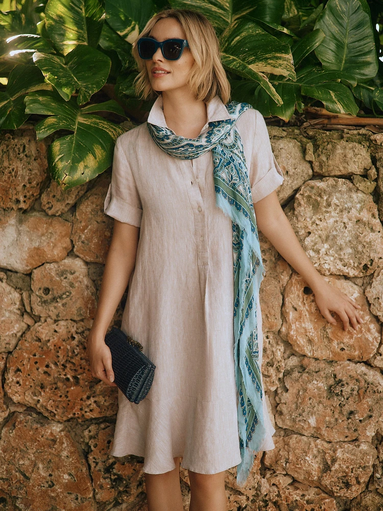 Wellesley Linen Dress