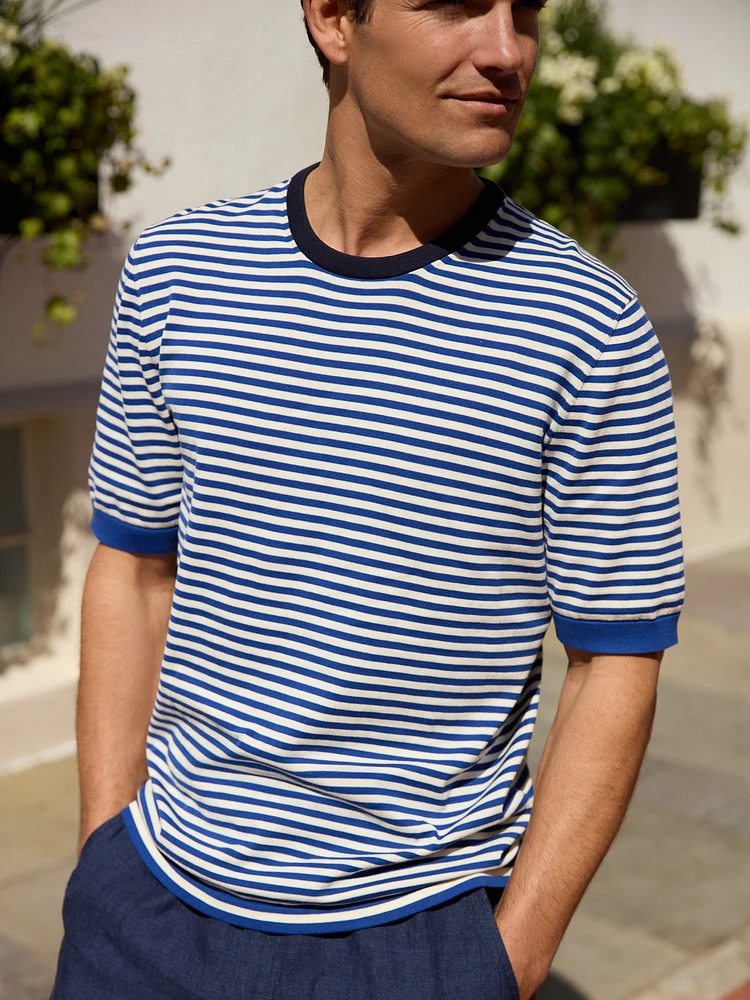 Ventura Sweater Tee Stripe