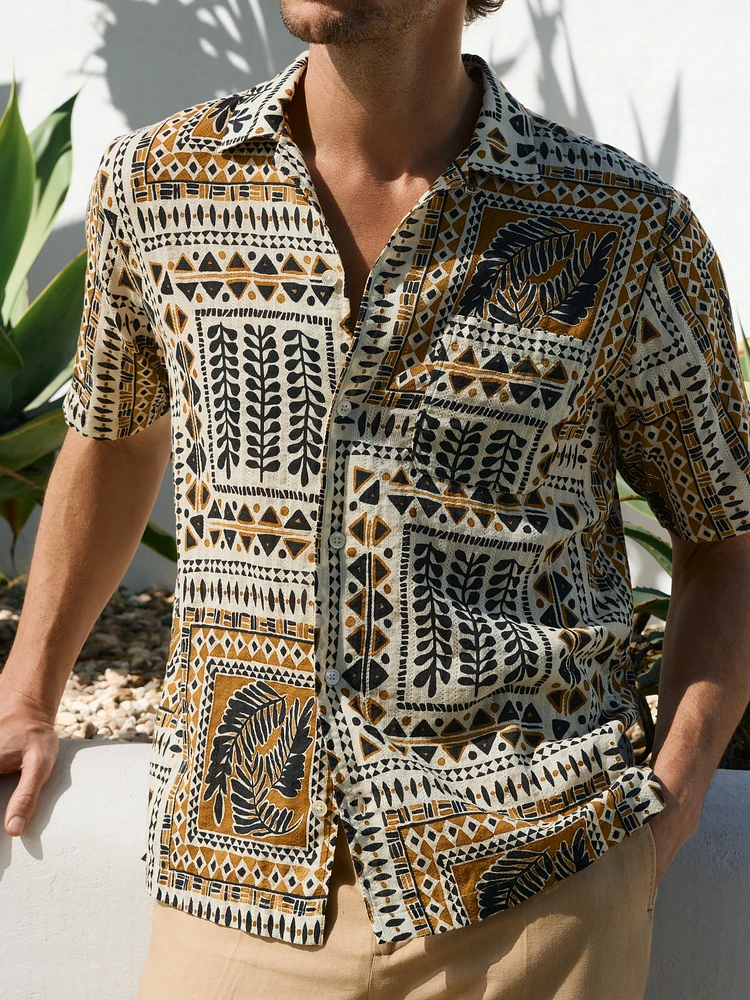Irons Camp Shirt Palm Frames