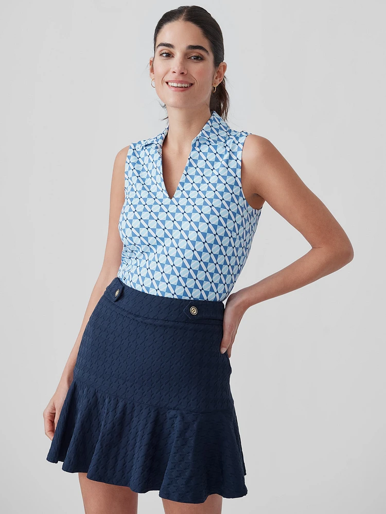 Aida Sleeveless Top Midi Mod Collage