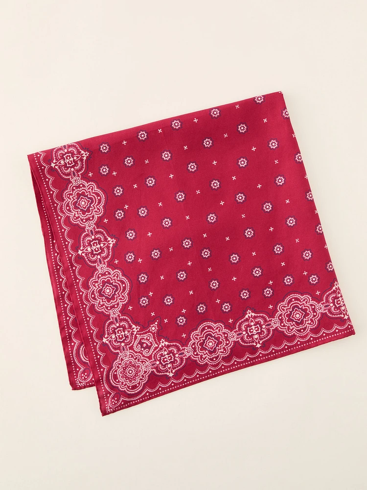 Men's Cotton Silk Bandana