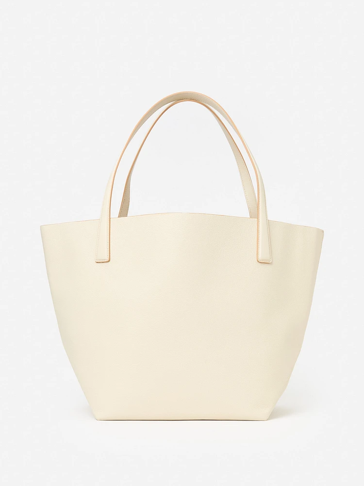 Vika Leather Tote Bag