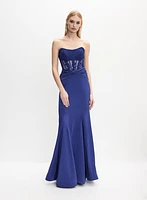 Twist Front Corset Dress