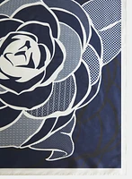 Foulard à imprimé floral