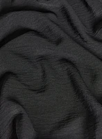 Crinkled V-Neck Dress