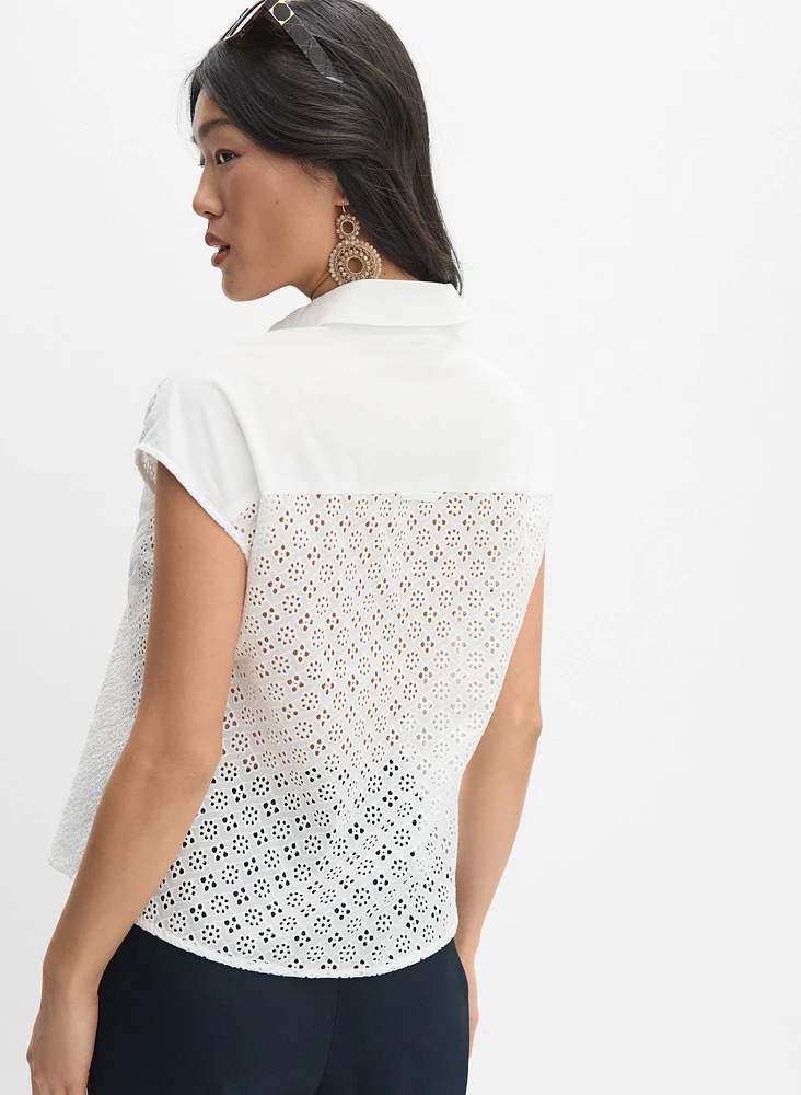 Floral Embroidered Blouse