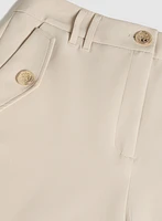 Flap Pocket Shorts