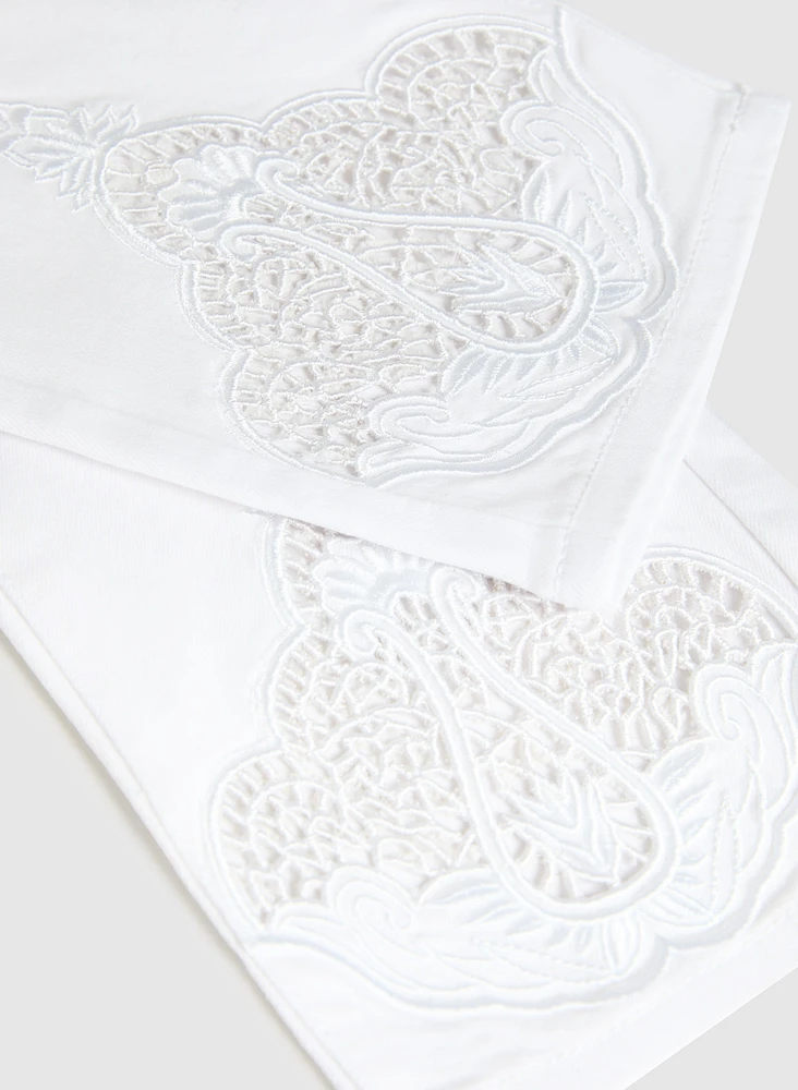 Lace Insert Capris