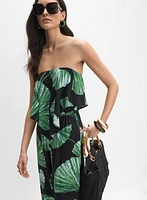 Palm Print Jumpsuit