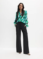 Joseph Ribkoff - Geometric Print Blouse