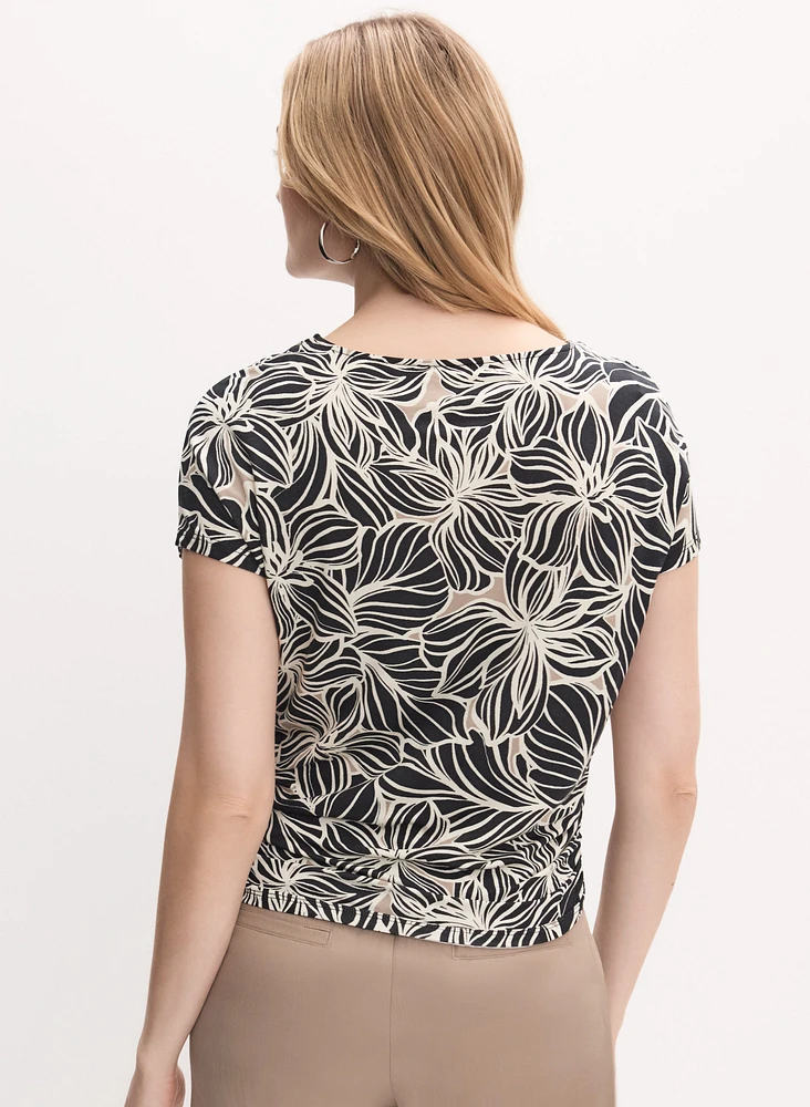 Floral Print T-Shirt