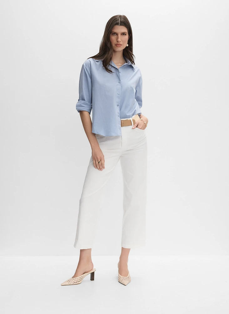Cotton Embroidered Blouse