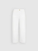 Pantalon gaucho en denim