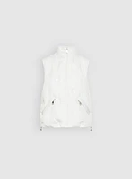 Veste matelassée à détail de paillettes